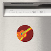 Aimant Pop Art Classic Guitare (In Situ (Lave-vaisselle))