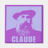 Aimant Pop Art Claude Monet | Mod (Devant)