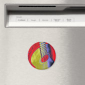 Aimant Pop Art Guitare (In Situ (Lave-vaisselle))