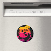 Aimant Pop Art Jack JFK John F. Kennedy (In Situ (Lave-vaisselle))