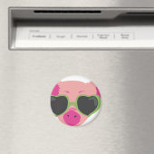 Aimant Pop art Piggy (In Situ (Lave-vaisselle))