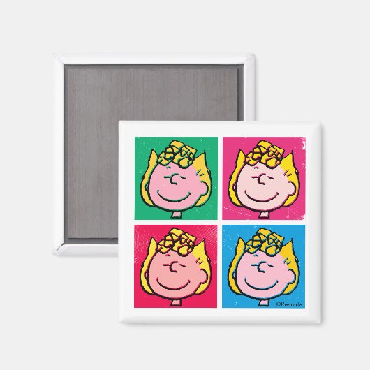 Aimant Pop Art Sally | Mod pour vous Motif (Recto/Verso)