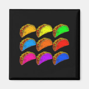 Aimant Pop Art Taco