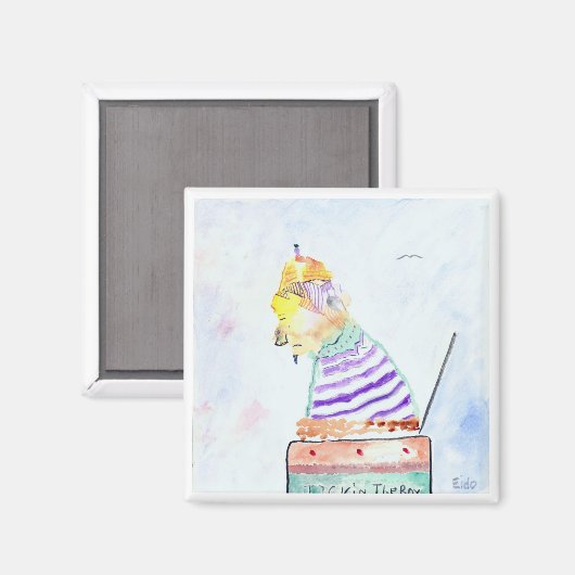 Aimant Pop, mon avenir (Recto/Verso)