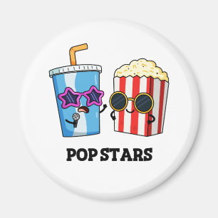 Aimant Pop Stars Funny Snack Pun