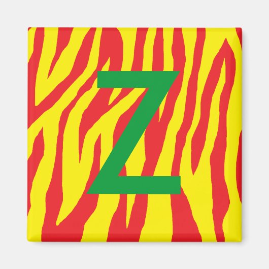 Aimant Pop Zebra (Devant)