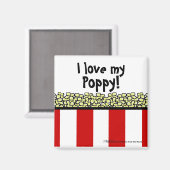 Aimant Popcorn (Recto/Verso)