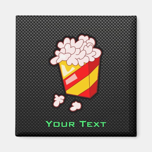 Aimant Popcorn élégant (Devant)