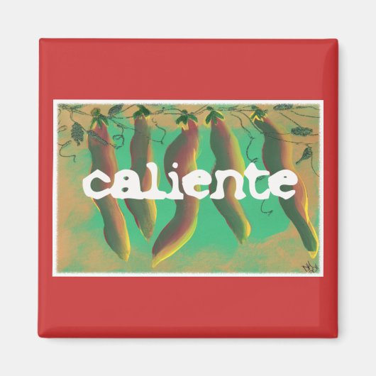 Aimant Popers de Caliente Chaud Jalapeno (Devant)