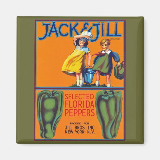 Aimant Popers Jack & Jill Florida (Devant)
