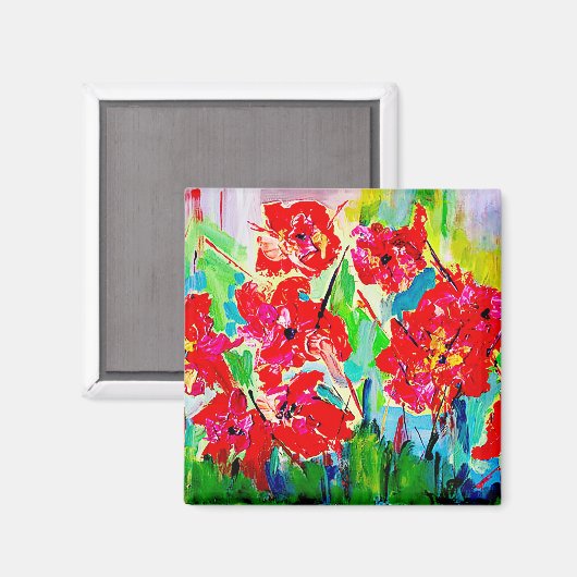 Aimant Poppies (Recto/Verso)