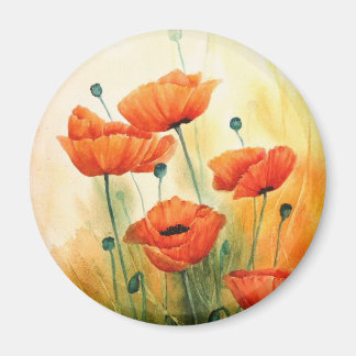 Aimant Poppies d'or