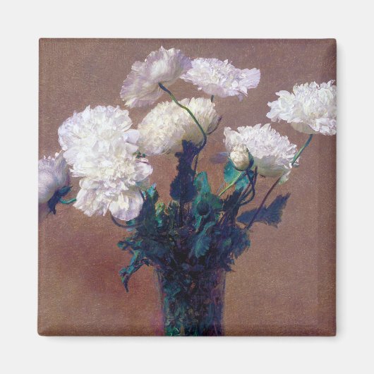 Aimant Poppies, Henri Fantin-Latour (Devant)