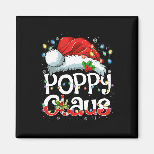 Aimant Poppy Claus Xmas Père Noël Correspondre Famille No