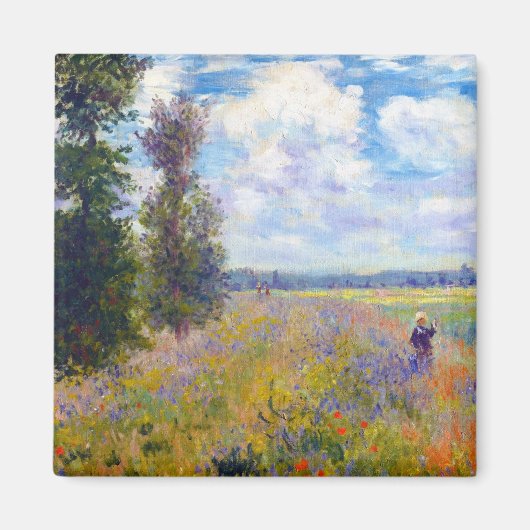 Aimant Poppy Field, Argenteuil, 1875 Claude Monet (Devant)