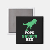 Aimant Pops-saurus Rex Dino Dinosaur Funny Popssaurus  (Recto/Verso)