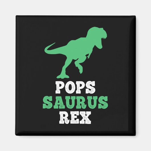 Aimant Pops-saurus Rex Dino Dinosaure Drôle Popssaurus  (Devant)