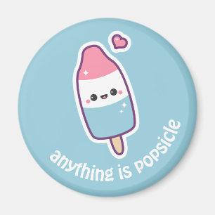 Aimant Popsicle drôle mignon