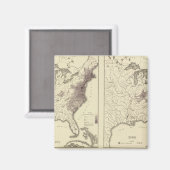 Aimant Population américaine 1790-1820 (Recto/Verso)
