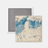 Aimant Population États-Unis recensement 2 (Recto/Verso)