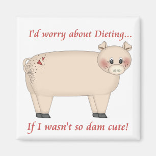 Aimant Porc de régime
