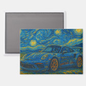 Aimant Porsche 911 GT3 RS (Recto/Verso)