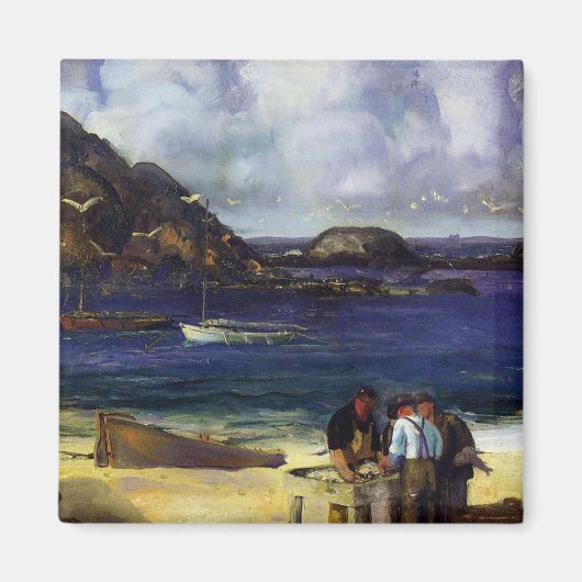 Aimant Port à Monhegan - George Bellows - 1913 (Devant)