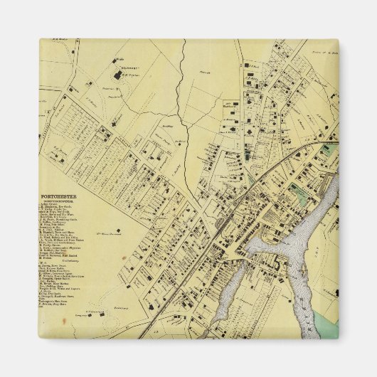 Aimant Port Chester, NY (Devant)