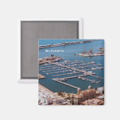 Aimant Port d'Alicante (Recto/Verso)