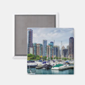 Aimant Port de Chicago (Recto/Verso)
