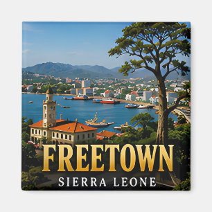 Aimant Port de Freetown et Beauté de l'Atlantique