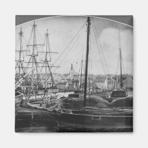 Aimant Port de pêche à la baleine, New Bedford
