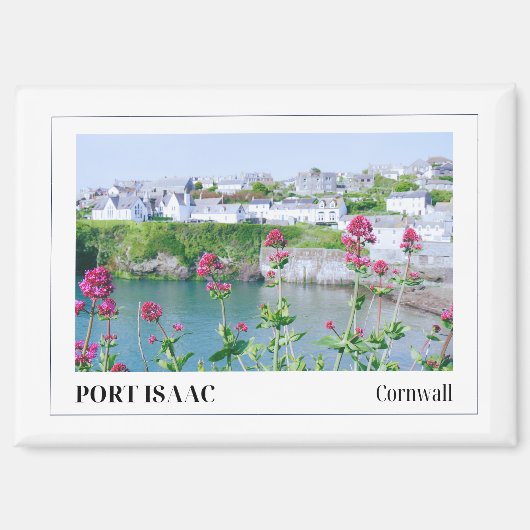 Aimant Port isaac, Cornwall, Angleterre (Recto)