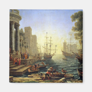 Aimant Port maritime avec l'embarquement de St. Ursula