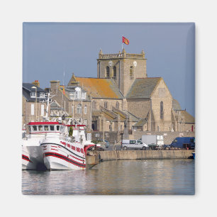 Aimant Port of Barfleur in France