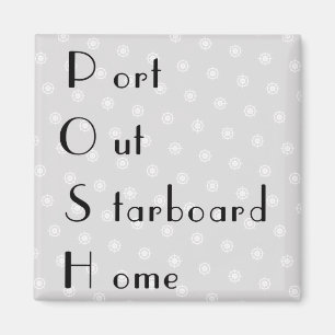 Aimant Port POSH sortie tribord accueil