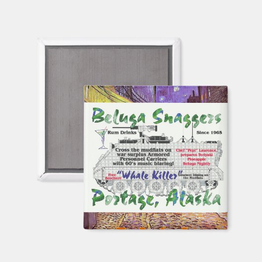 Aimant Portage Alaska (Recto/Verso)