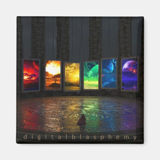 Aimant Portail Carré (Devant)