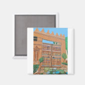 Aimant Porte arabe (Recto/Verso)