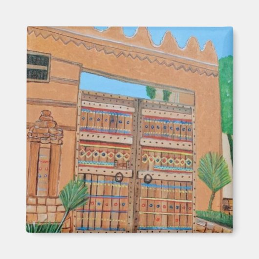Aimant Porte arabe (Devant)