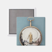 Aimant Porte-bras-en-l'air en or (Recto/Verso)