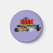 Aimant Porte - clé acrylique (Devant)