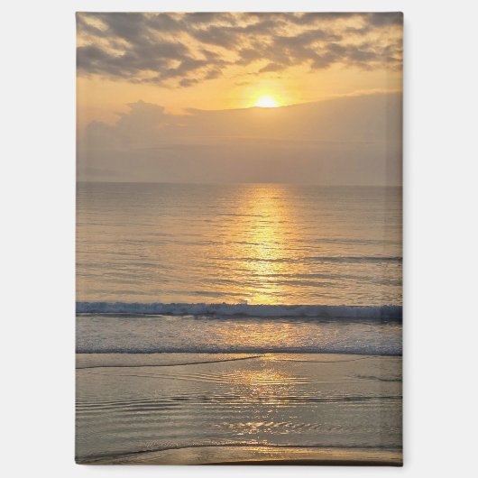 Aimant Porte - clé de plage de Floride (Recto)