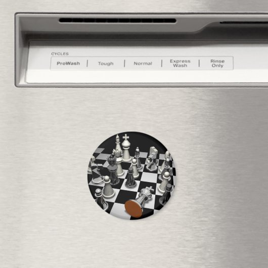 Aimant Porte - clé d'échecs (In Situ (Lave-vaisselle))