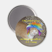 Aimant porte - clé du courage junipurr (Recto/Verso)