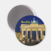 Aimant Porte de Brandebourg à Berlin, Allemagne (Recto/Verso)