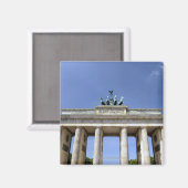 Aimant Porte de Brandebourg, Berlin, Allemagne (Recto/Verso)