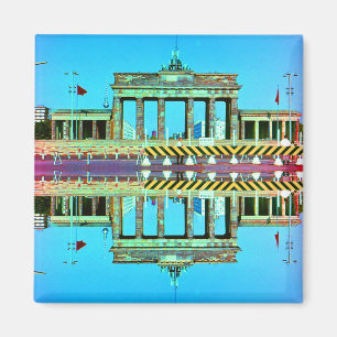 Aimant Porte de Brandebourg Berlin Allemagne vintage