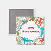 Aimant Porte de croisière Notre Salle de Cabine Marker Se (Recto/Verso)