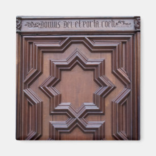 Aimant Porte de l'église espagnole Maison de Dieu Porte d